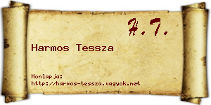 Harmos Tessza névjegykártya